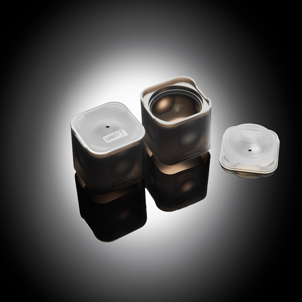 Lurch ICE FORMER bold Ø6 2er sæt Sort m/låg